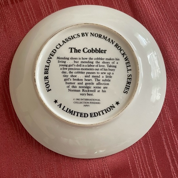 Norman Rockwell limited edition collectors plate - Picture 2 of 2